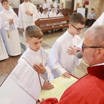 Błogosławieństwo ministrantów słowa Bożego