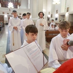 Błogosławieństwo ministrantów słowa Bożego