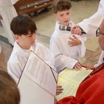 Błogosławieństwo ministrantów słowa Bożego