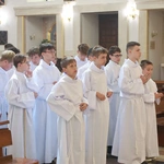 Błogosławieństwo ministrantów słowa Bożego