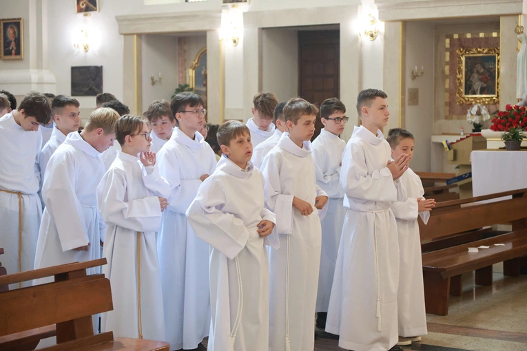 Błogosławieństwo ministrantów słowa Bożego
