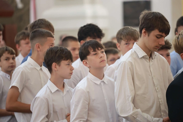 Błogosławieństwo ministrantów słowa Bożego