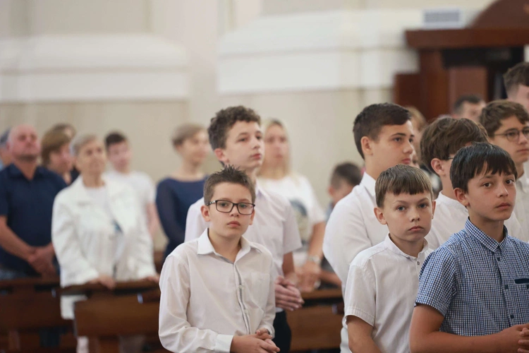 Błogosławieństwo ministrantów słowa Bożego