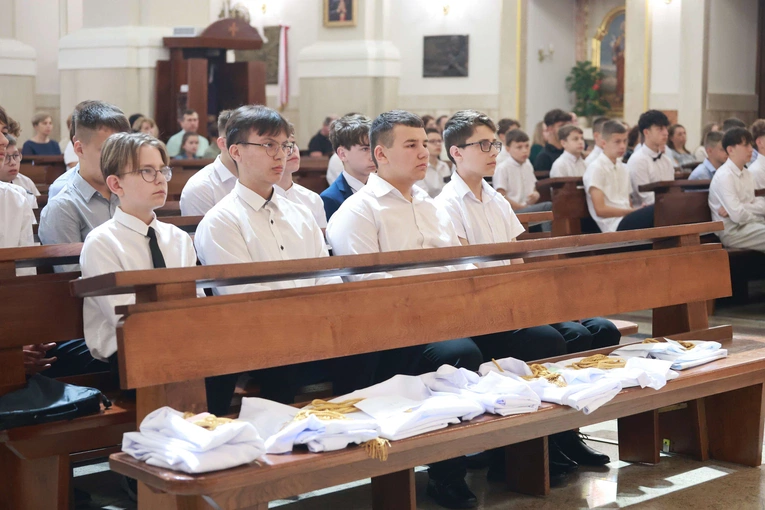 Błogosławieństwo ministrantów słowa Bożego