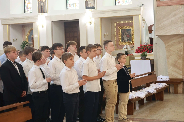 Błogosławieństwo ministrantów słowa Bożego