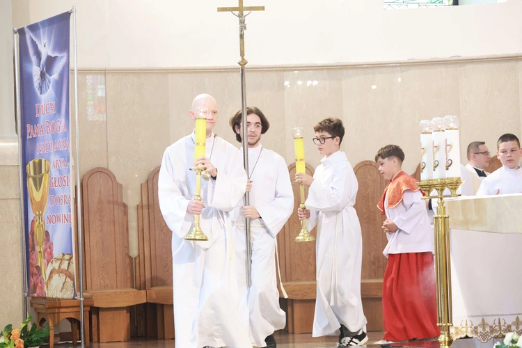 Błogosławieństwo ministrantów słowa Bożego