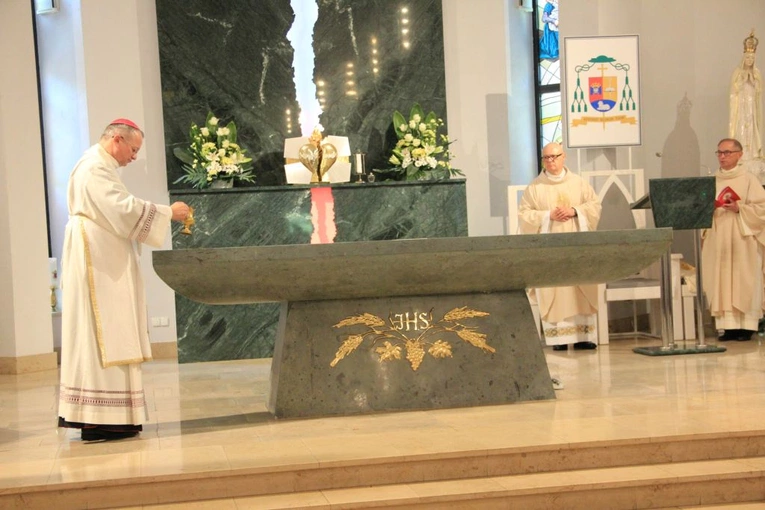 Poświęcenie kościoła w. św. Antoniego Padewskiego w zielonogórskim Przylepie