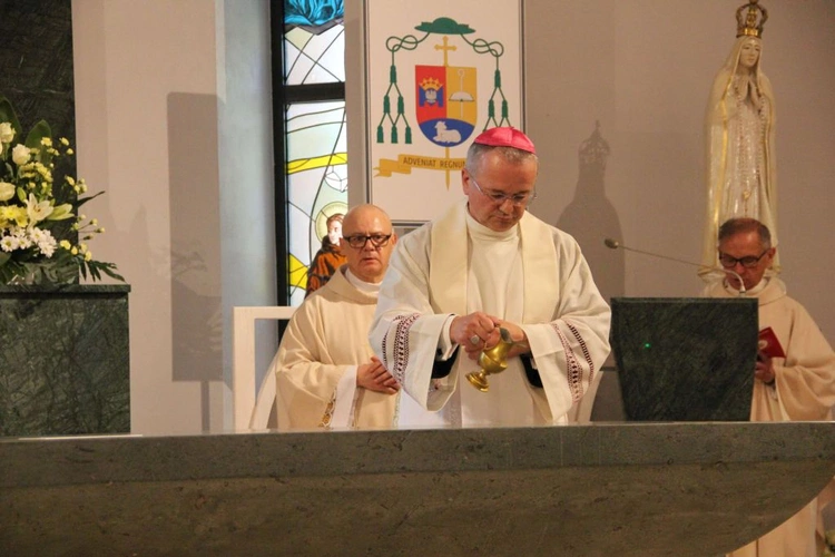 Poświęcenie kościoła w. św. Antoniego Padewskiego w zielonogórskim Przylepie