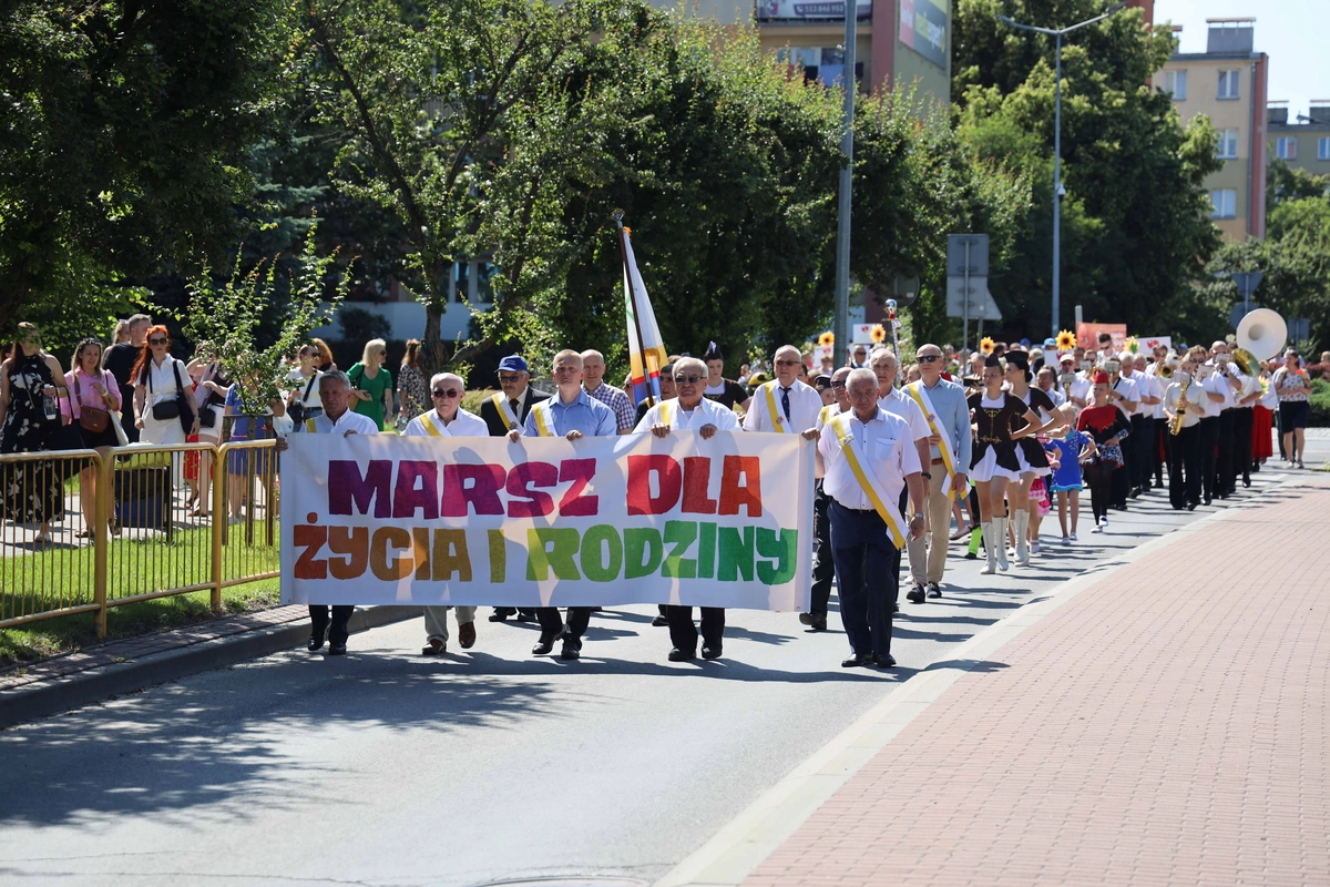Rodziny na ulicach Tarnobrzega
