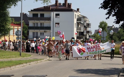 Świadectwo życia i rodziny na ulicach Wschowy