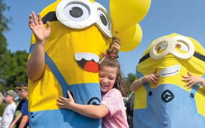 Najmłodsi  znów bawili się na caritasowym pikniku.