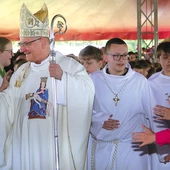 Liturgii przewodniczył biskup Krzysztof Zadarko.