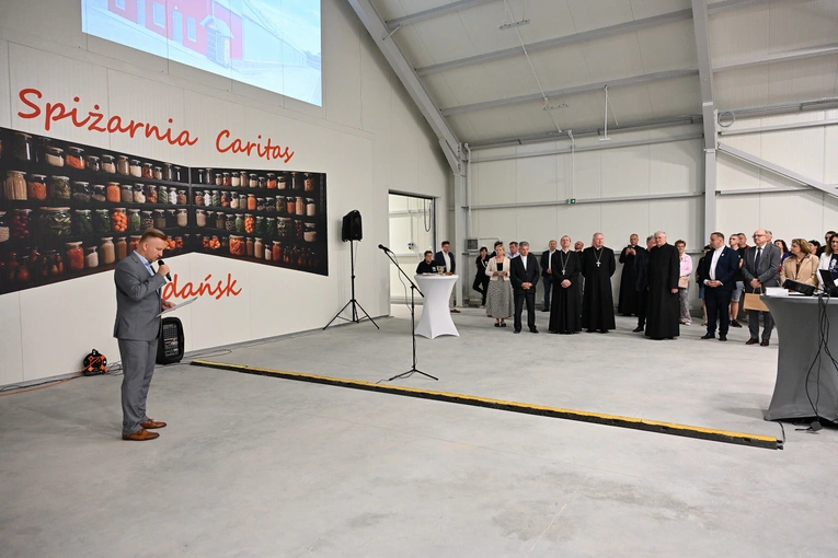 Otwarcie magazynu Caritas AG