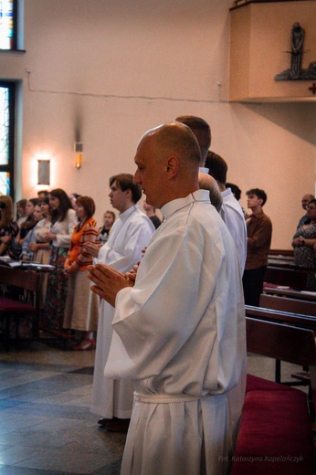 Rozesłanie przed rekolekcjami oazowymi 