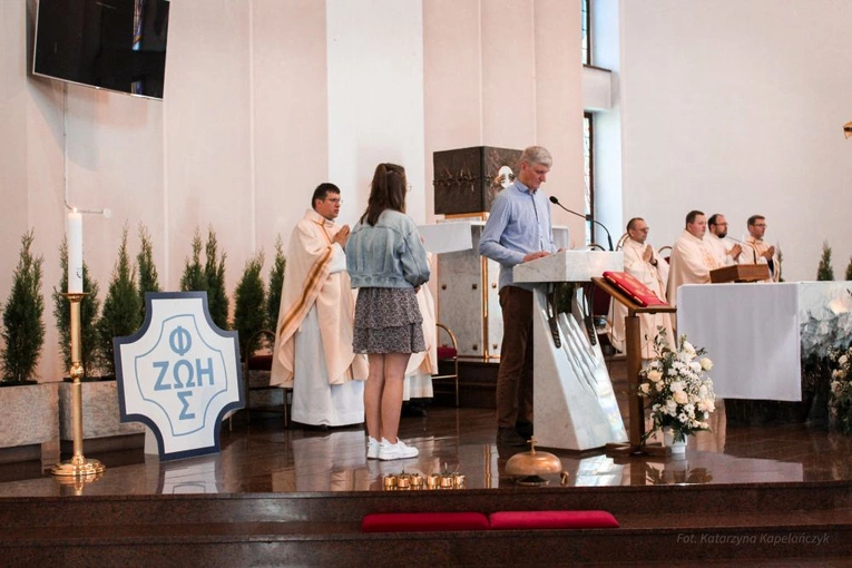 Rozesłanie przed rekolekcjami oazowymi 