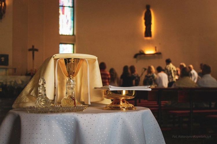 Rozesłanie przed rekolekcjami oazowymi 