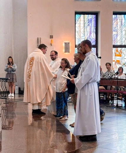 Rozesłanie przed rekolekcjami oazowymi 