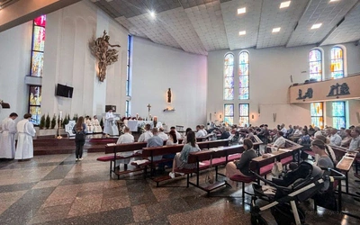 Rozesłanie przed rekolekcjami oazowymi 