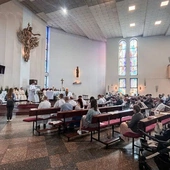 Rozesłanie przed rekolekcjami oazowymi 