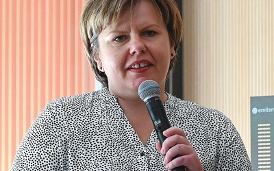 Jadwiga Wójciak, prezes stowarzyszenia Partnerstwo Borów Niemodlińskich. 