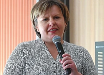 Jadwiga Wójciak, prezes stowarzyszenia Partnerstwo Borów Niemodlińskich. 