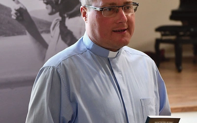 W trakcie nauczyciele dowiedzieli się, że ks. Bartłomiej Rybacki został ich diecezjalnym duszpasterzem. 