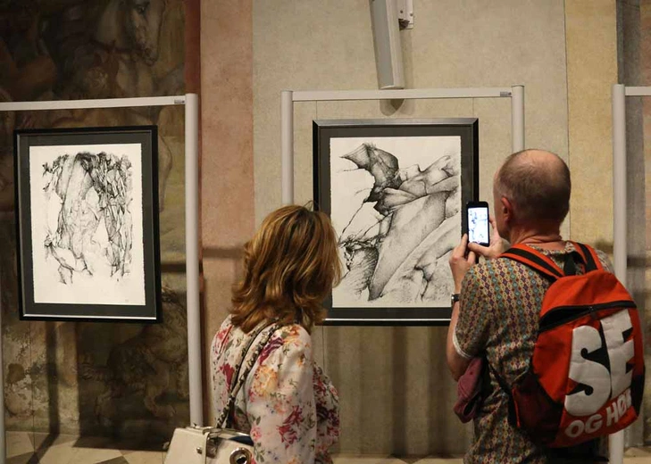 Wystawa rysunków Iwony Witki-Wawrzkiewicz