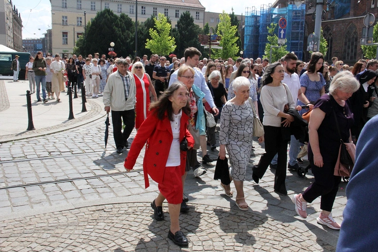 Boże Ciało 2025 - wrocławska procesja centralna