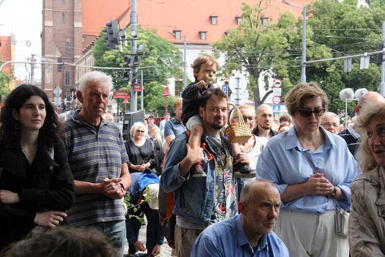 Boże Ciało 2025 - wrocławska procesja centralna