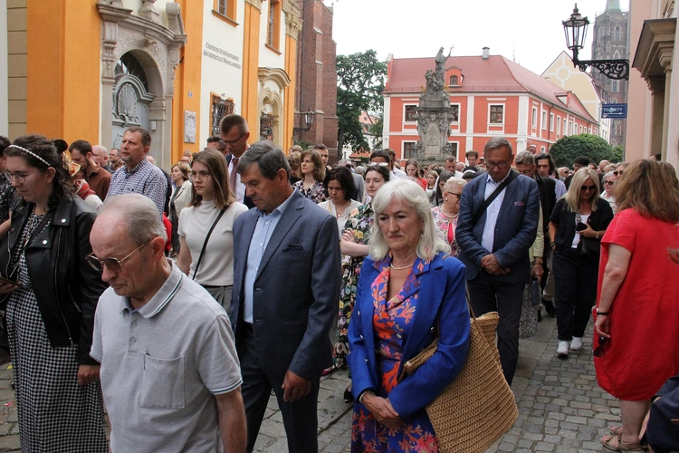 Boże Ciało 2025 - wrocławska procesja centralna
