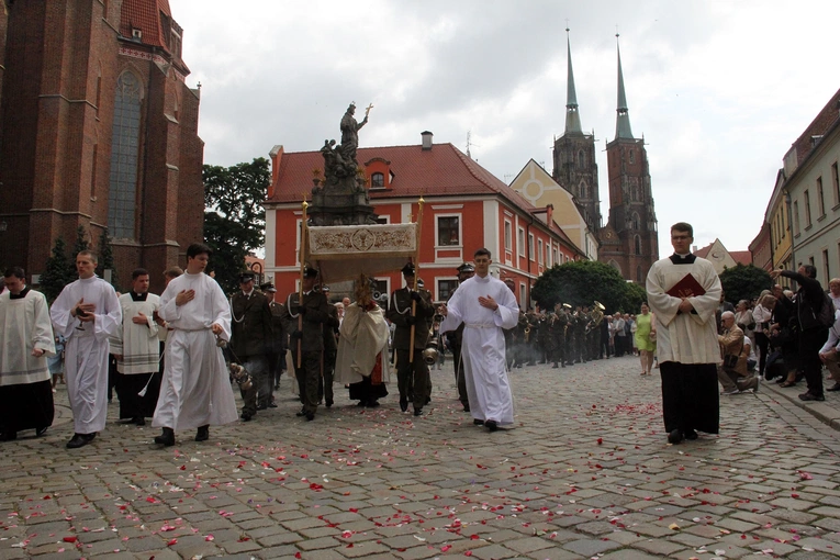 Boże Ciało 2025 - wrocławska procesja centralna