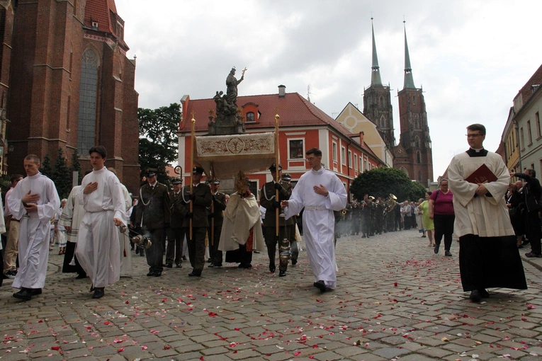 Boże Ciało 2025 - wrocławska procesja centralna