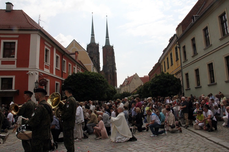 Boże Ciało 2025 - wrocławska procesja centralna