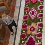 Kwiatowe dywany dla Jezusa - archidiecezja wrocławska