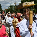 Procesja Bożego Ciała na ulicach Świebodzina