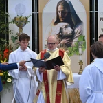 Procesja Bożego Ciała na ulicach Świebodzina