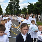 Procesja Bożego Ciała na ulicach Świebodzina