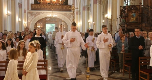Boże Ciało w centrum Radomia 