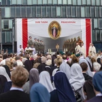 Boże Ciało. Ołtarz na placu Piłsudskiego