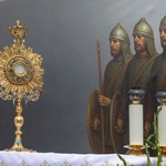 Boże Ciało. Ołtarz na placu Piłsudskiego