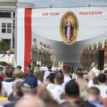 Boże Ciało. Ołtarz na placu Piłsudskiego