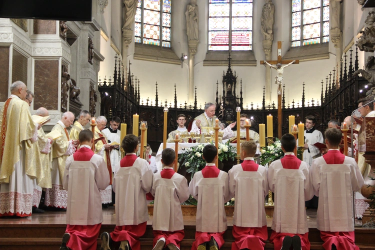 Boże Ciało w tarnowskiej katedrze - Msza św.