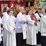 Olsztyn. Centralna procesja Bożego Ciała