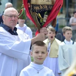 Olsztyn. Centralna procesja Bożego Ciała