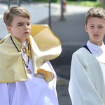 Olsztyn. Centralna procesja Bożego Ciała