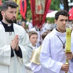 Olsztyn. Centralna procesja Bożego Ciała