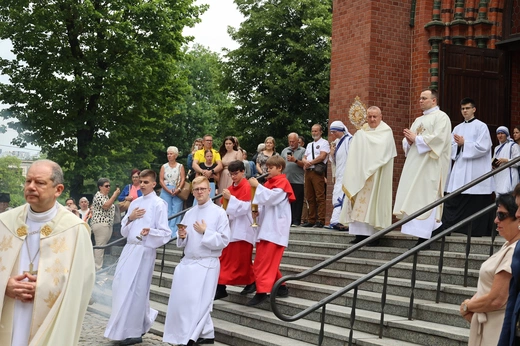 Katowice. Uroczystość Najświętszego Ciała i Krwi Chrystusa