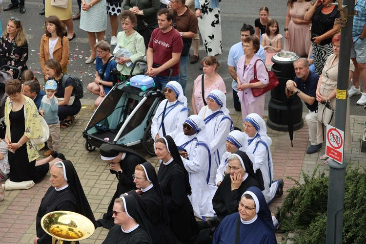 Katowice. Uroczystość Najświętszego Ciała i Krwi Chrystusa