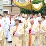 Boże Ciało w tarnowskiej katedrze - procesja