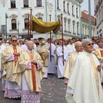 Boże Ciało w tarnowskiej katedrze - procesja